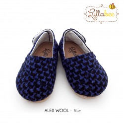 Lullabee Kids Shoes Sepatu Anak Alex Wool - Blue
